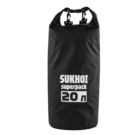 Купить Герморюкзак Sukhoi Superpack 20 л (Черный)