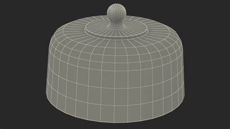 Подставка для Торта Деревянная с Куполом 3D Модель $19 - .3ds .blend ...