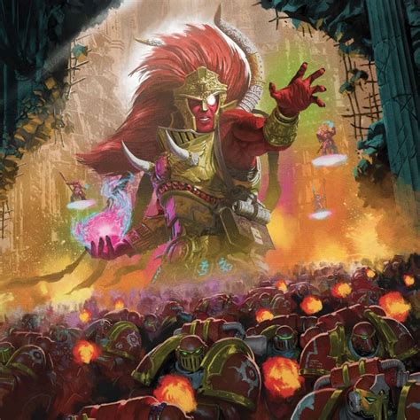 burning  prospero  mikhail savier warhammer  artwork