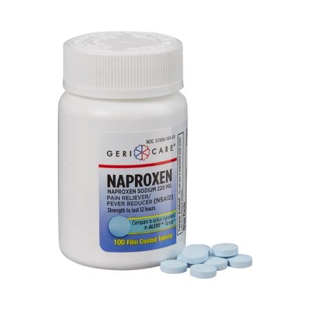 NAPROXEN SODIUM, TAB 220MG (100/BT 12BT/CS) - New Hampshire Medical Supply