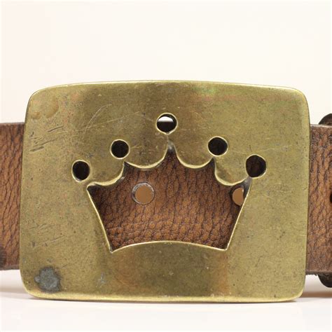 Princess Belt Buckle Crown Belt Buckle Bronze Belt Buckle Etsy