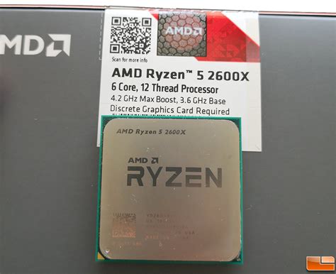 AMD Ryzen 5 2600X Processor Review - Legit Reviews