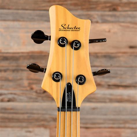 Schecter Riot 4 Session Aged Natural Satin 2015 Chicago Music Exchange