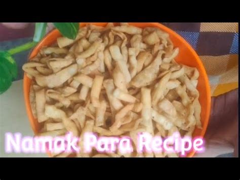 Namak Para Recipe With Wheat Flour Crispy Namak Pare Recipe How