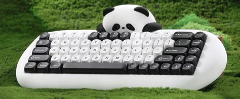 Buy Yunzii C Panda Hot Swap Wireless Mechanical Keyboard Black Kbyzc Bkpd Pc Case Gear