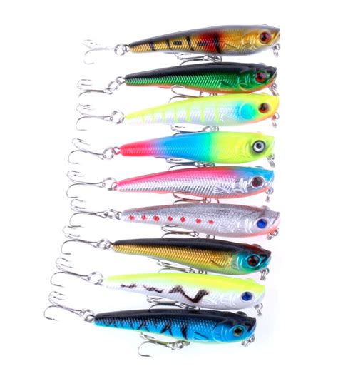 100pcs Top Water Artificial Lure Hard Plastic Fishing Lure Pencil