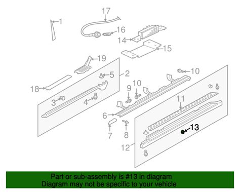 2002-2019 Mitsubishi Fender Ledge Cover Clip MR220501 | Auto Parts