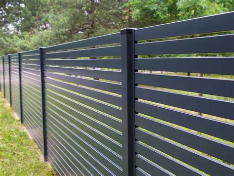 Профиль горизонтальный для забора - 65 фото