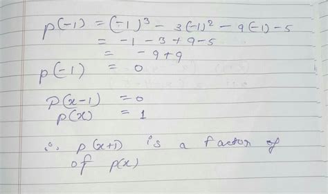 Please Answer Fast Facorise X³ 3x² 9x 5 By Factor Theorem Method