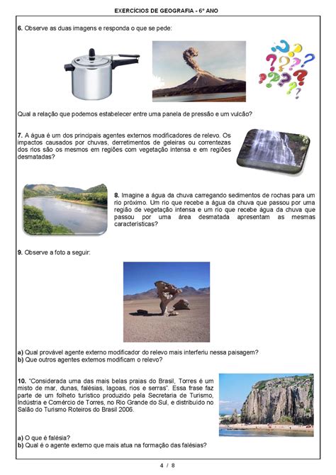 Geografia Para O 6 Ano