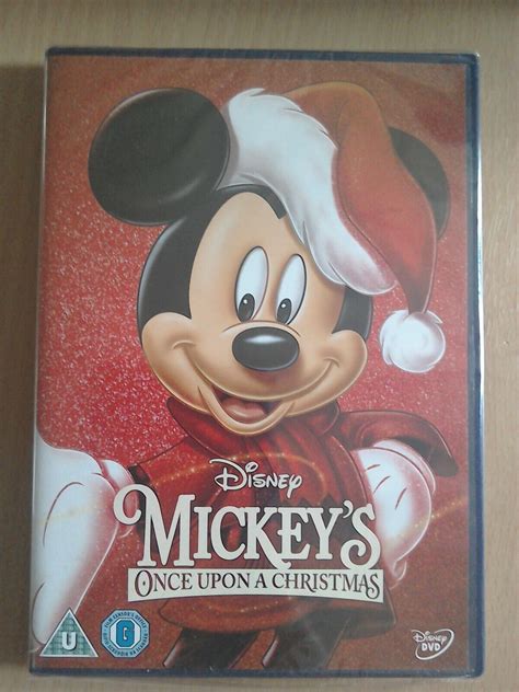 Walt Disney Mickey S Once Upon A Christmas Dvd Sealed