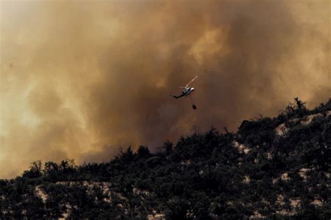 Declaran Alerta Roja En San Javier Por Incendio Forestal Siniestro Ha