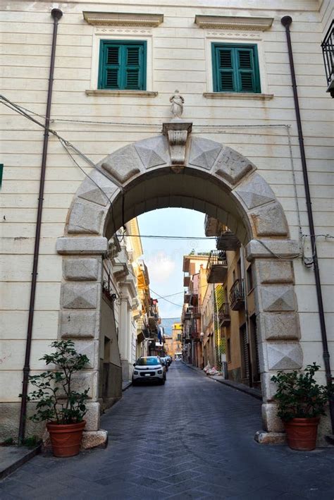 Sant Agata Di Militello Sicily Stock Image Image Of Antique Messina