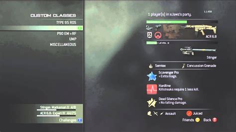 Modern Warfare 3 Best Classes To Rank Up Fast Youtube