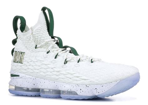 LeBron 15 PE 'SVSM' - Nike - 897648 819447 - white/green-team gold ...