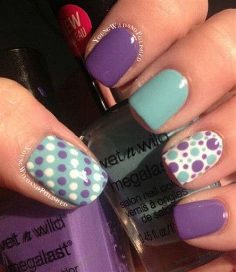 40 Pretty Polka Dots Nail Designs For Creative Juice