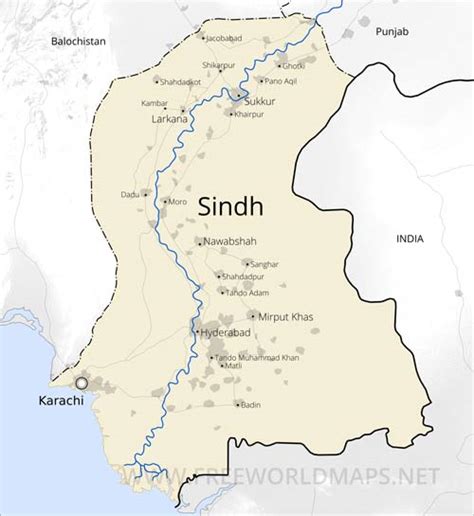 Sindh Maps