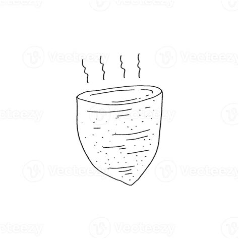 a scared potato drawing 3