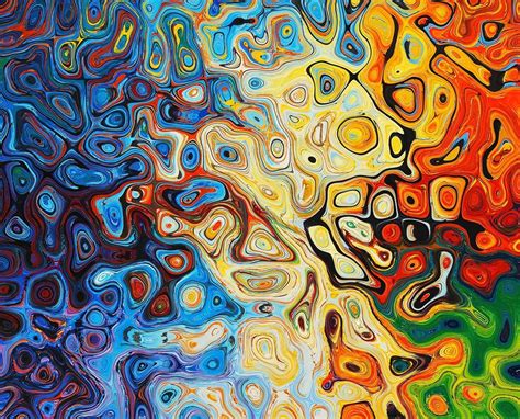 Tipo De Arte Abstrata - 5