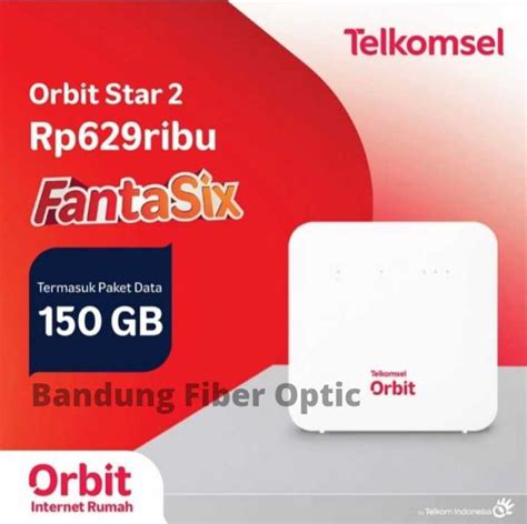 Telkomsel Orbit Star 2 Modem WiFi 4G High Speed Bonus Data 150GB