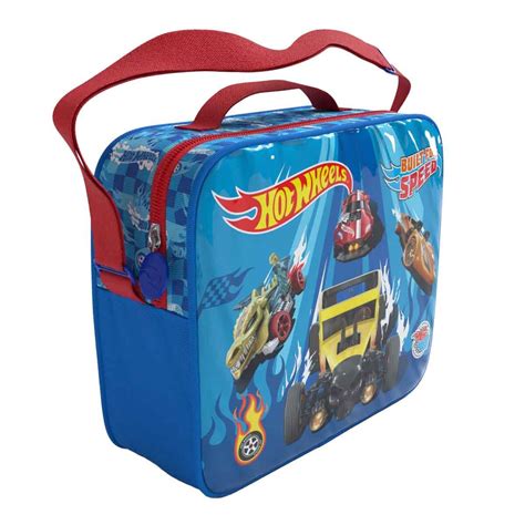 Hot Wheels Araba Desenli Mavi Beslenme Çantası Toyzz Shop