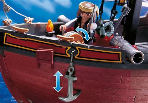 Playmobil Pirates Pas Cher Vaisseau Corsaires