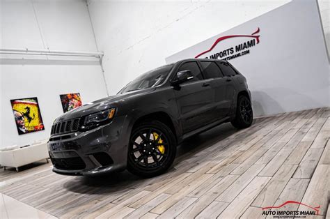 2018 Jeep Grand Cherokee Trackhawk 4x4 4dr Suv Ebay