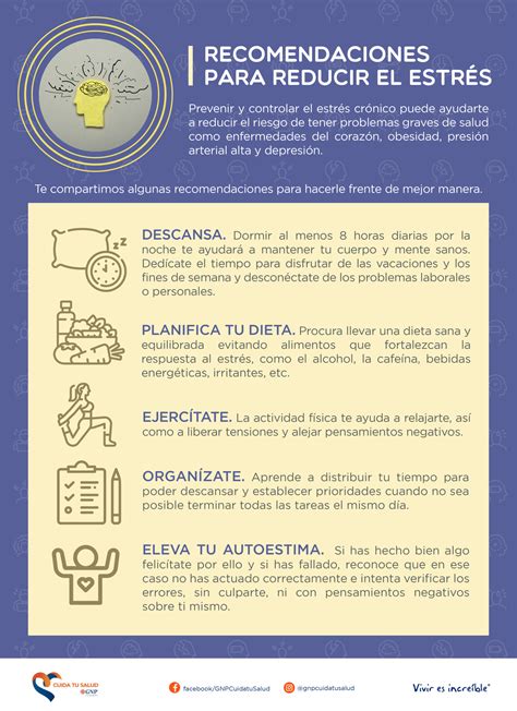 Consejos para reducir el estrés AVEEC