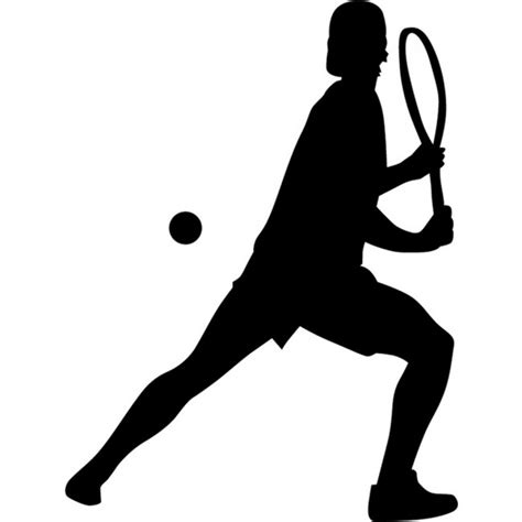 Tennis Backhand Tennis Player Wall Sticker