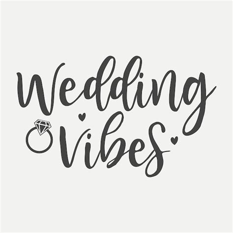 Premium Vector Wedding Vibes