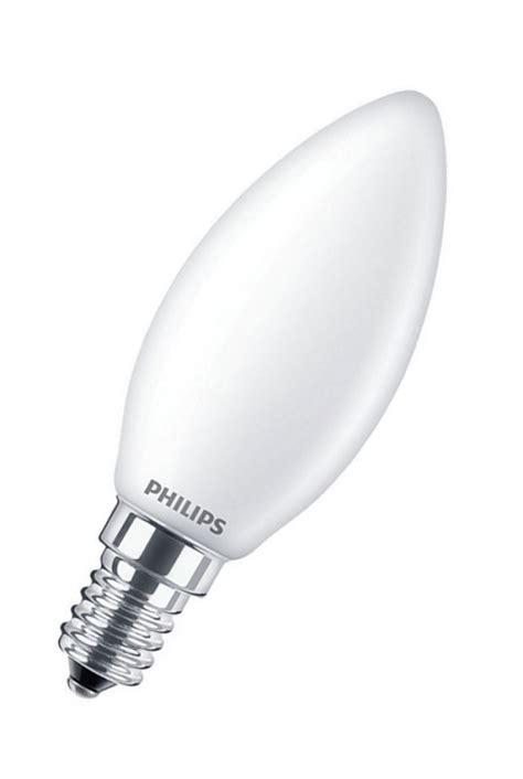 Philips CorePro LEDcandle B35 Filament 6 5 60W 827 LED E14 806lm