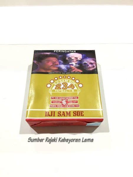 Jual Rokok Dji Samsoe 234 Filter 16 Batang Slop Isi 10 Bungkus Di