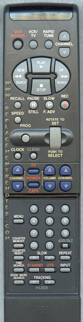 Buy Panasonic Vsqs Vcr Vcr Remote Control