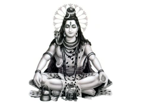 Adiyogi Ultra Hd Lord Shiva Hd Wallpaper Black Background Only the best ...