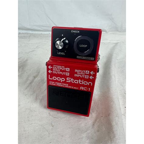 Used Boss Rc1 Loop Station Pedal Guitar Center