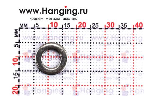 Шайба плоская М6 DIN 125 из нержавеющей стали А2.