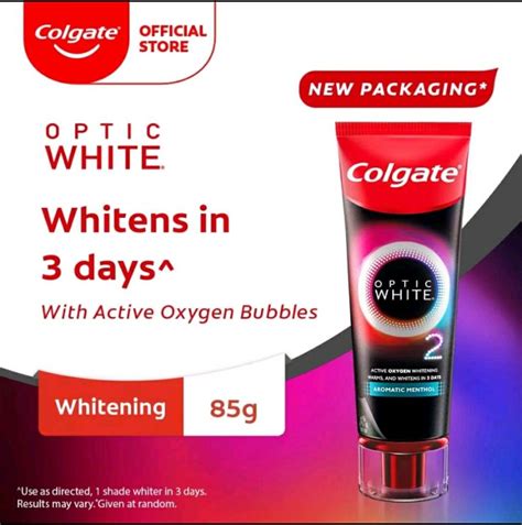 Colgate Optic White Toothpaste Whitening Pemutih Gigi Ubat Gigi Beauty