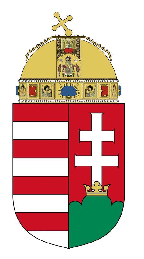 Coat Of Arms Of Hungary Eps Pdf Macaristan Dekor Geziler