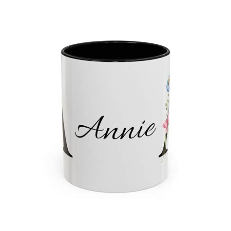 Personalized Monogram Mug Custom Initial Coffee Cup Custom Coffee Mug