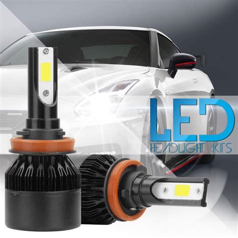 CREE CSP H11 H9 H8 388W 38800LM LED Headlight Bulbs Kit White 6500K Car