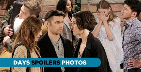 Days Spoilers Photos Sarah Horton Runs Into Xander And Gwen