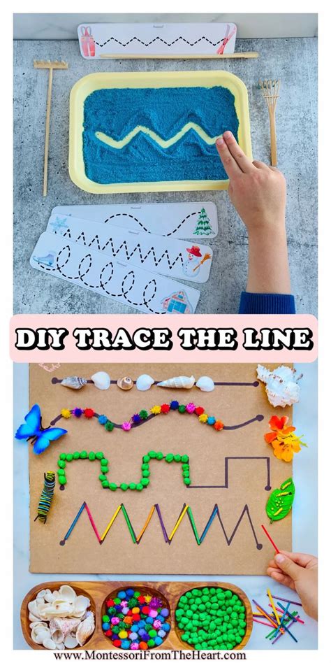 Dyed Sand Tracing Tray Preschool Fine Motor Activities Pre Writing