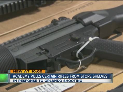 Academy Sports pulling guns off store shelves
