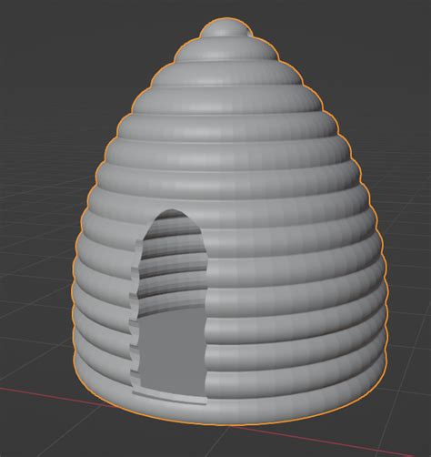 Free STL File Key Ring Superadobe House 3D Printable Design To