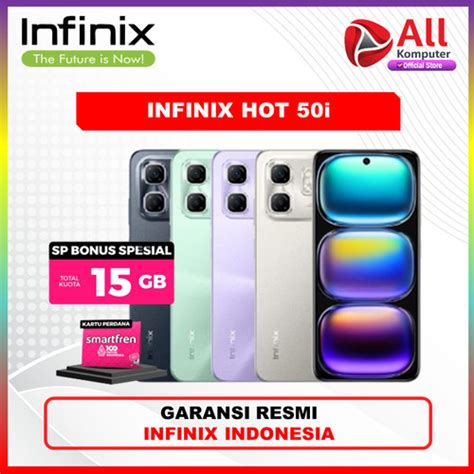Promo Infinix Hot I GB Up To GB Extended RAM Helio G