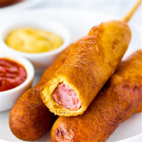 Homemade Gluten-Free Corn Dogs [So Easy!] | GFP