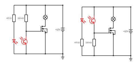 Simple Photoelectric Sensor Circuit Diagram