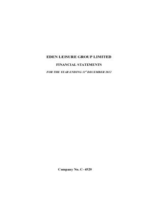 fillable  eden finance plc financial analysis summary fax email