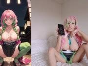 Recreando Poses Anime Hentai Uncensored De Mitsuri Demon Slayer Con Nyauri1 Xxx Mobile Porno