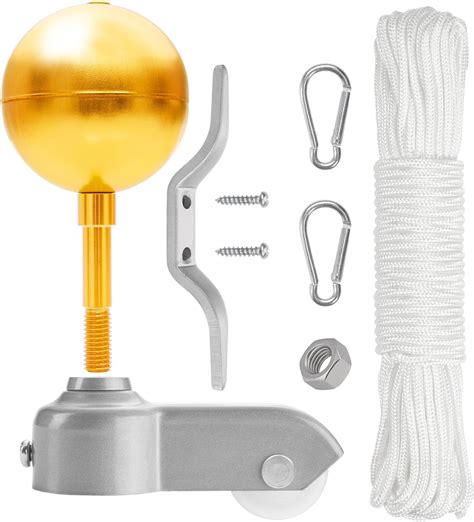 Brubaker Flag Pole Repair Kit Aluminum Hardware Parts